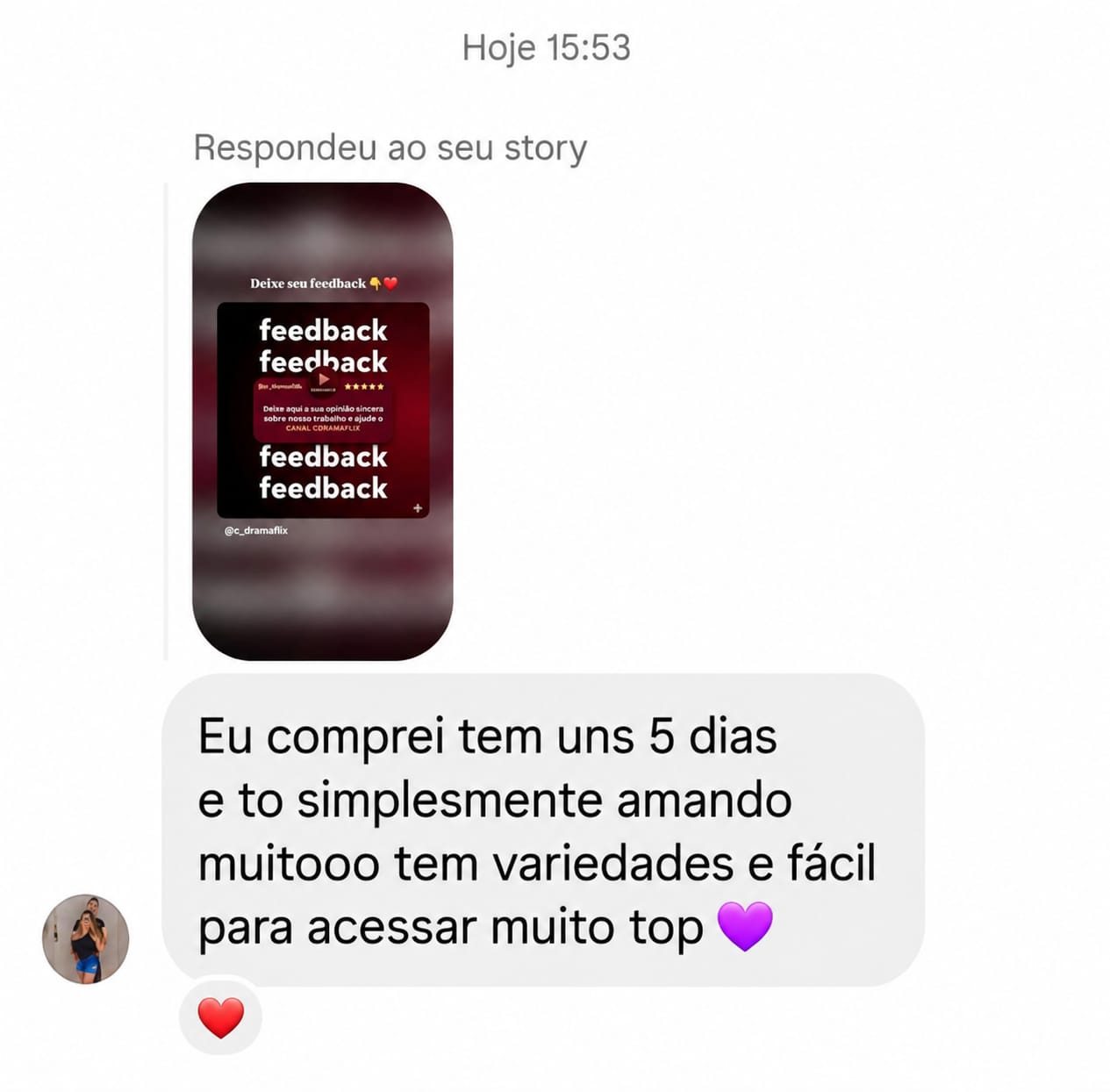 Depoimento real de assinante do CDRAMAFLIX 3