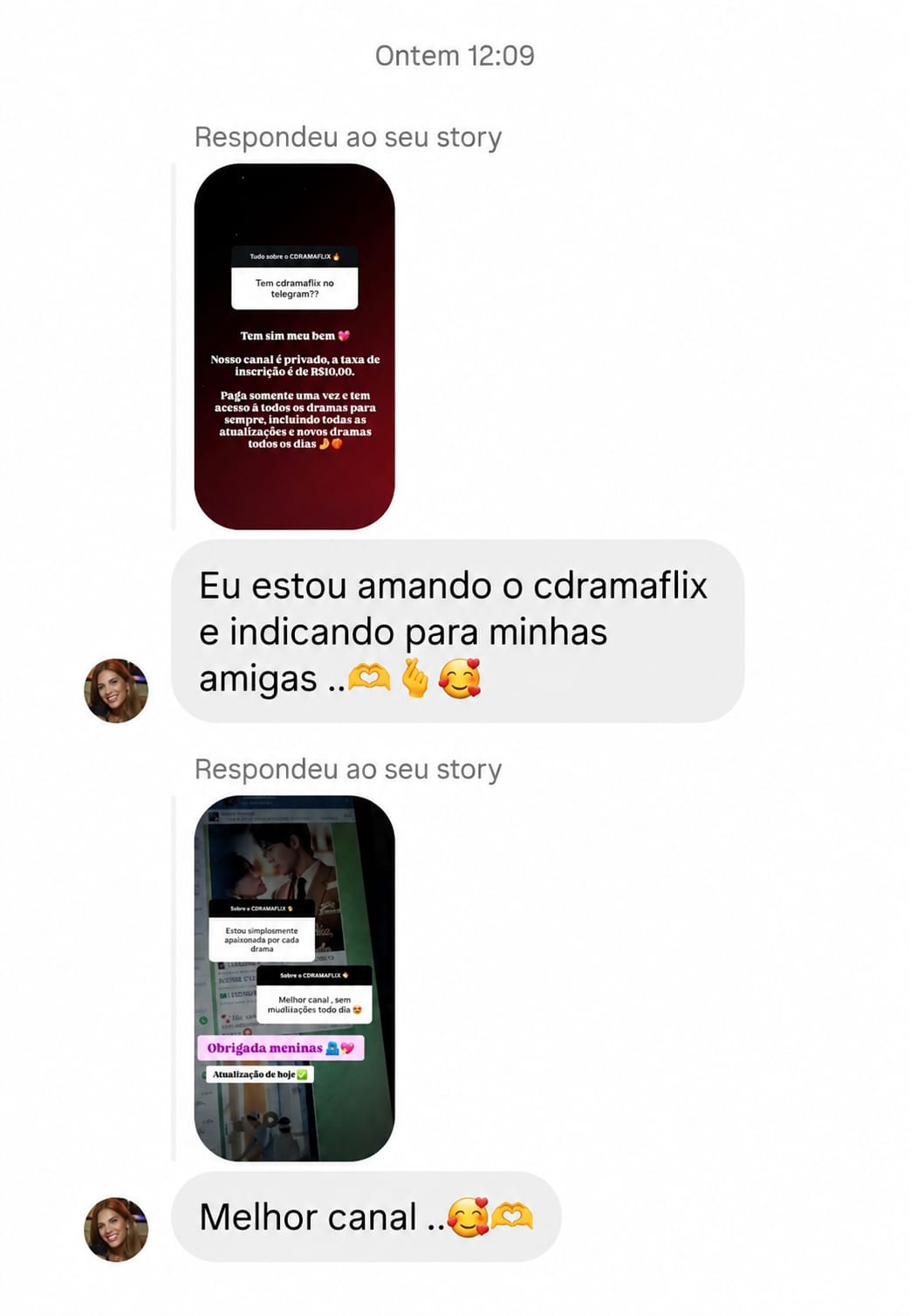 Depoimento real de assinante do CDRAMAFLIX 1